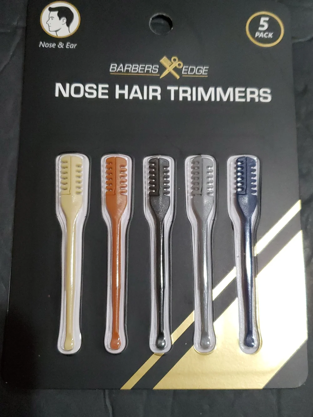 10 pack wheat straw eco friendly nose hair trimmer and ear cleaner set brand new